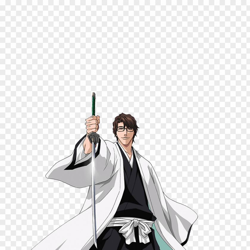 Design Sōsuke Aizen Character PNG