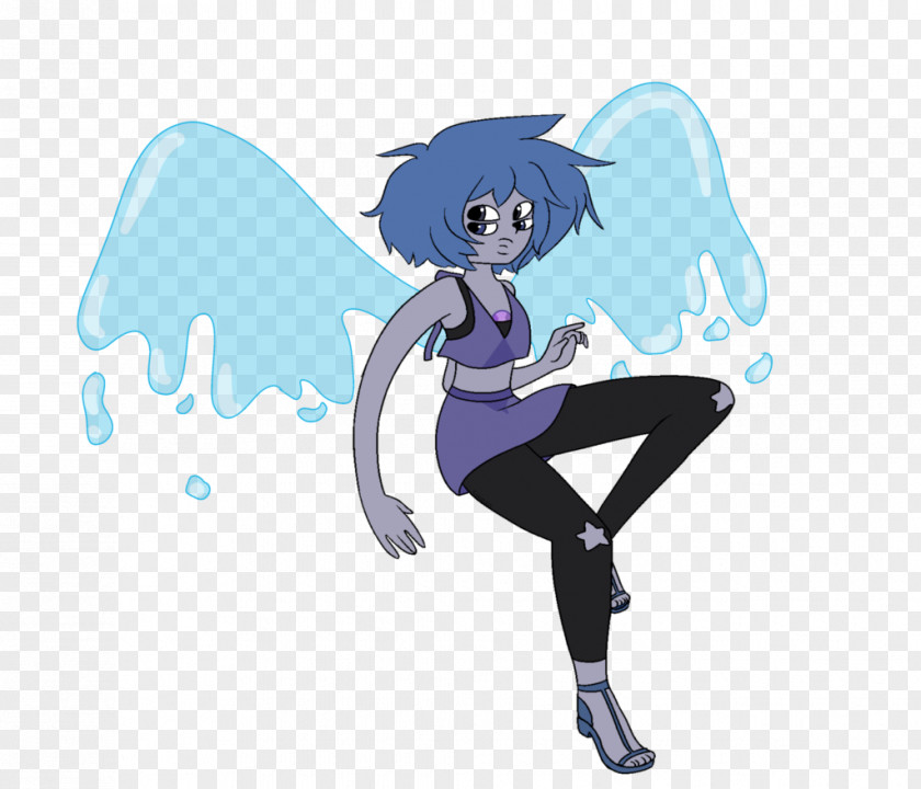 Koneko Lapis Lazuli Amethyst Blue Fan Art Cartoon PNG