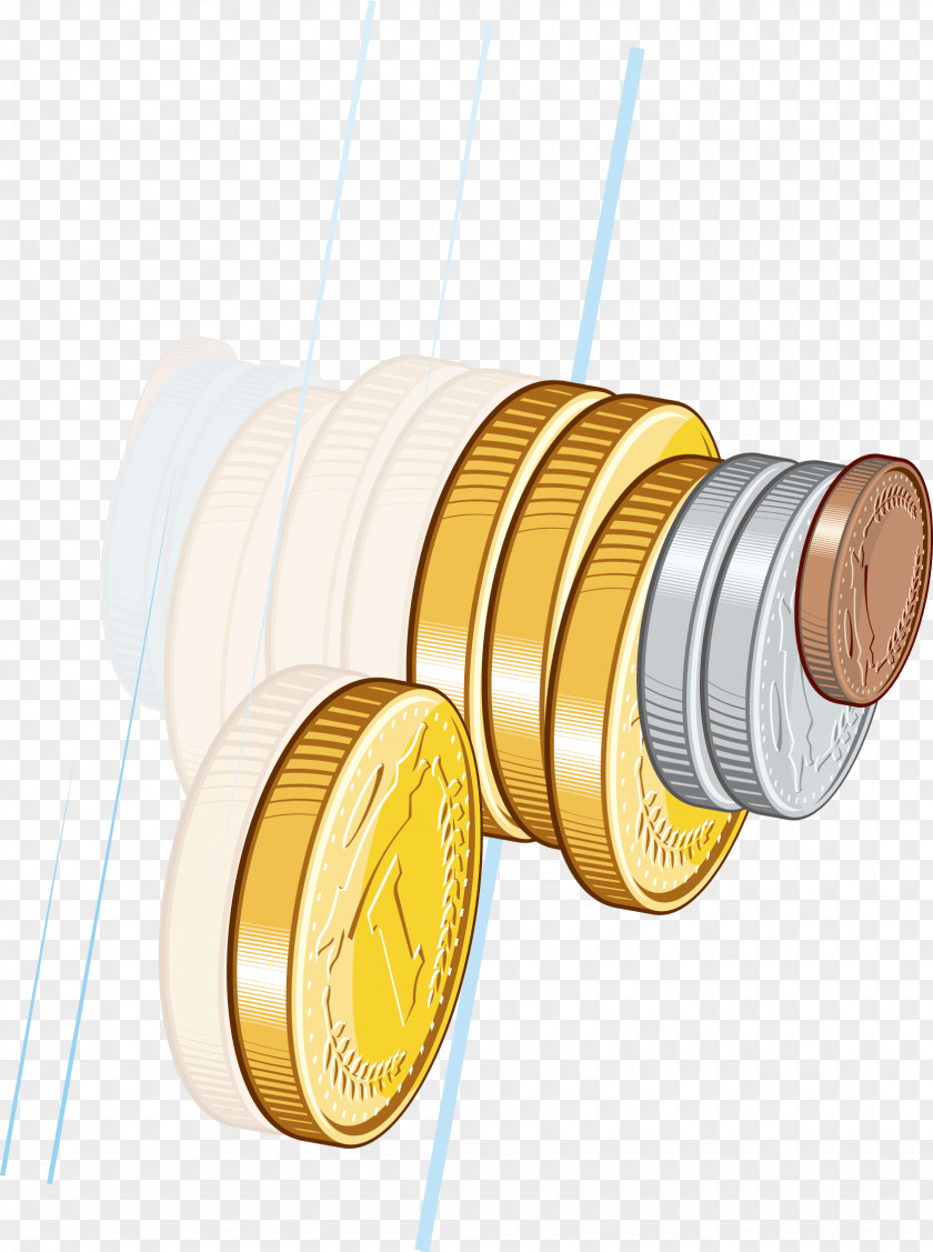 A Woolen Coin Metal Element Download Computer File PNG