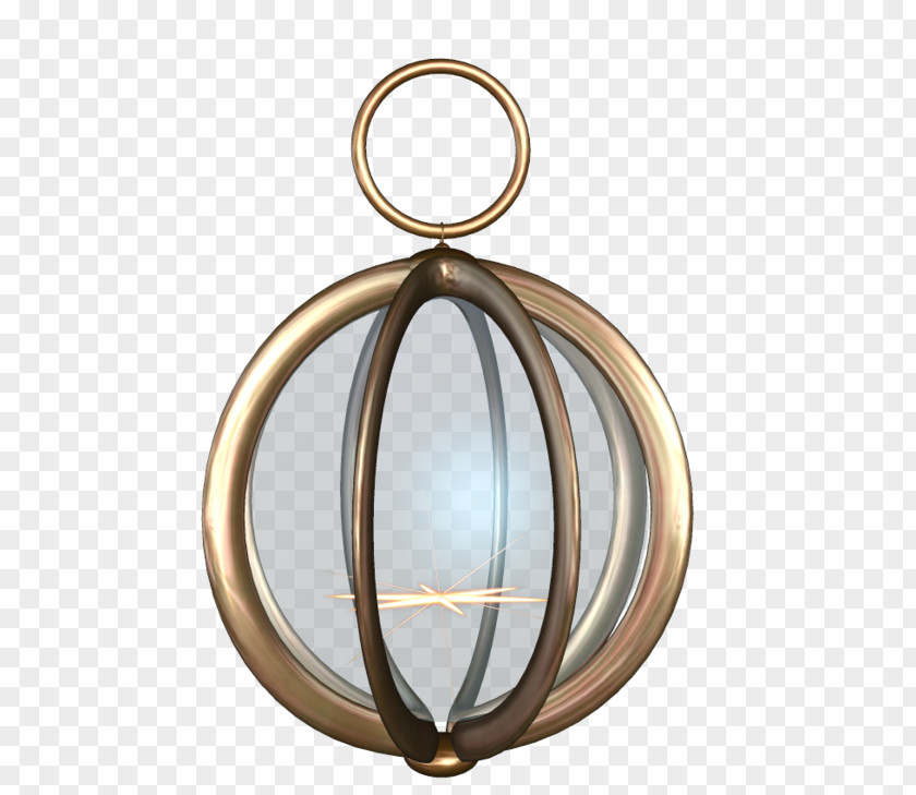 Lantern Element Brass 01504 PNG