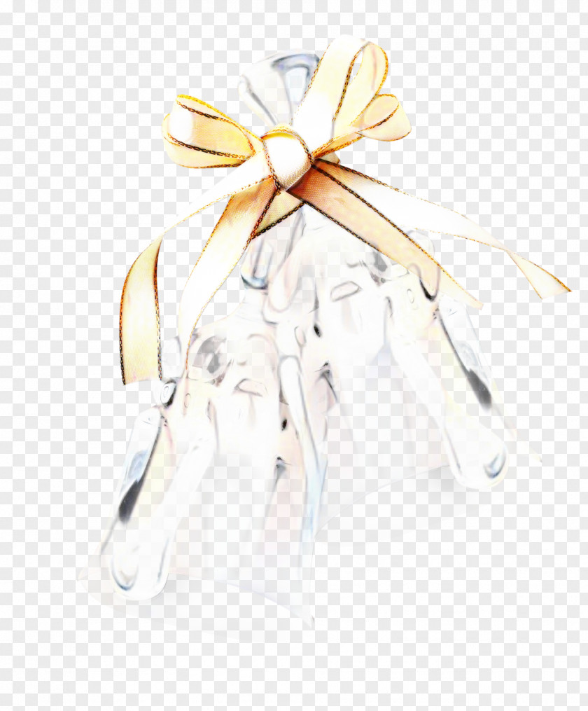 Ribbon White Flower Background PNG