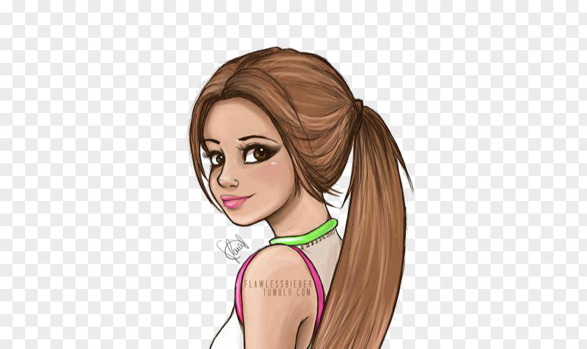 Selena Gomez Drawing Cartoon DeviantArt PNG