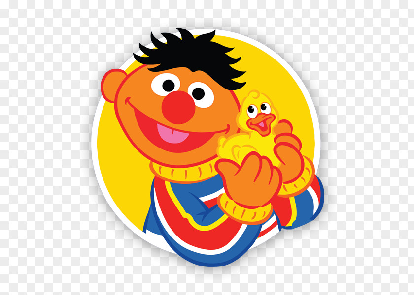 Sesame Street Grover Ernie Elmo Bert Street: 5 Patitos De Hule PNG
