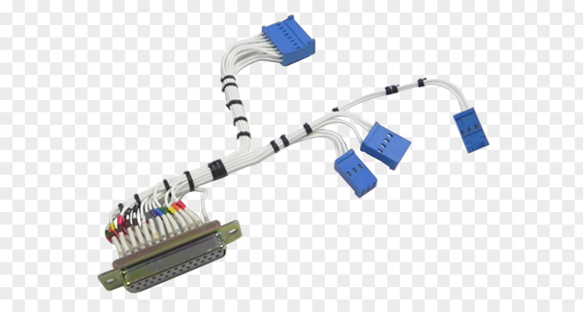 VGA Connector Network Cables Cable Harness Electrical Computer PNG