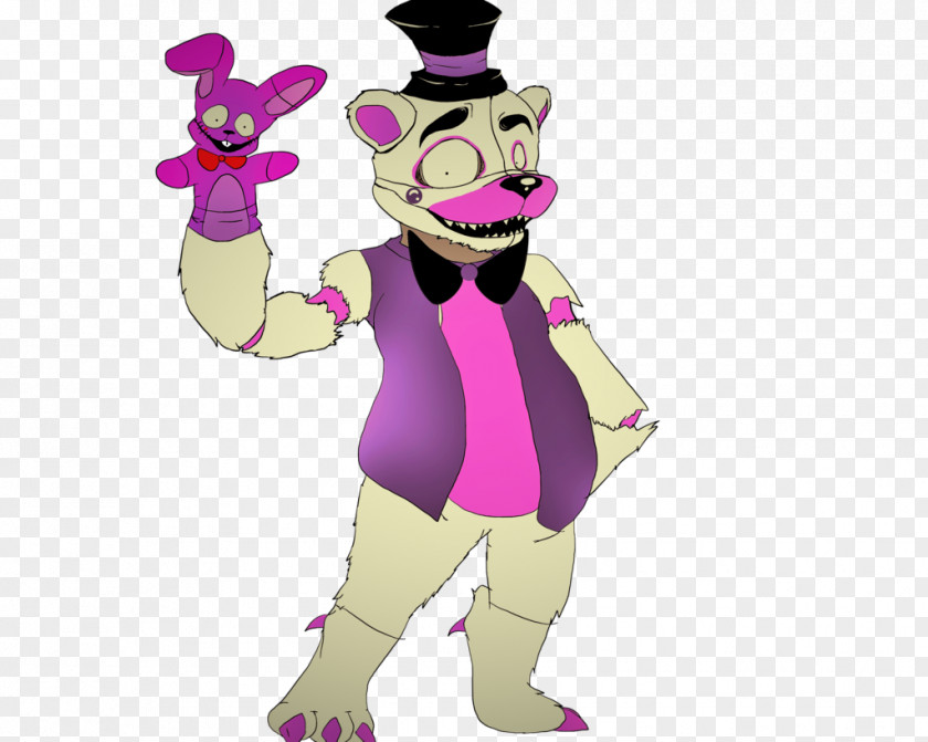 Location Of Freddy Fazbear's Pizza Clip Art Costume Illustration Mascot Pink M PNG