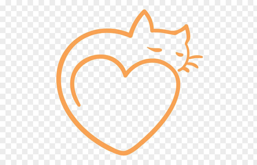 Orange Love Wildcat Kitten Dog Living With Cats PNG