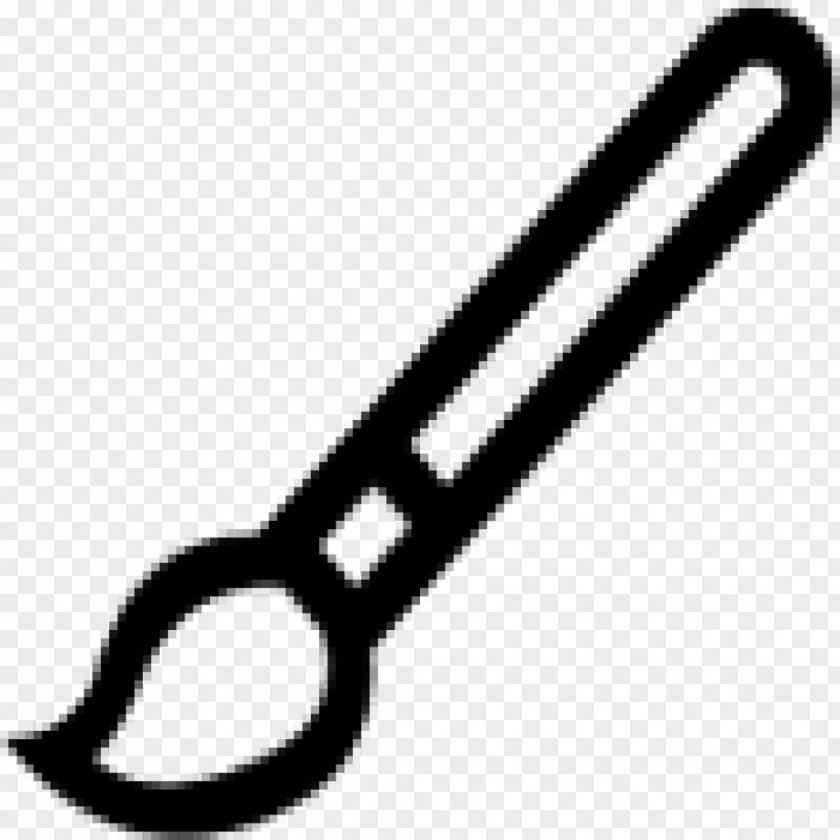 Paperclip Paintbrush Painting PNG