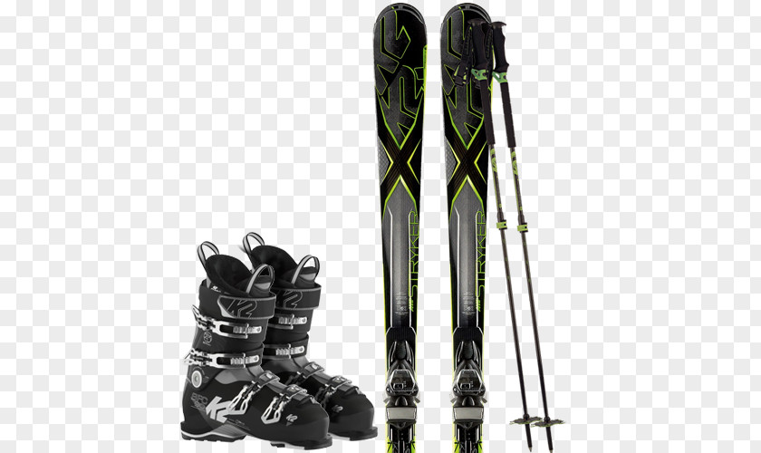 Skiing Tools Ski Bindings Poles Boots PNG