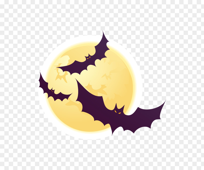 Vector Halloween Bat Euclidean Clip Art PNG