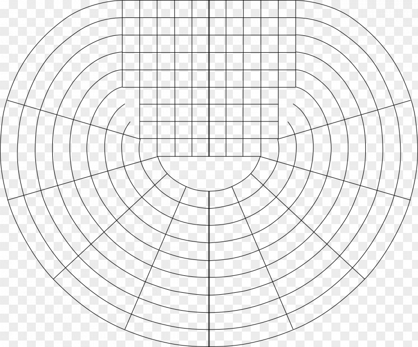 Cylindrical Magnet Circle Drawing Anamorphosis Concentric Objects Art PNG