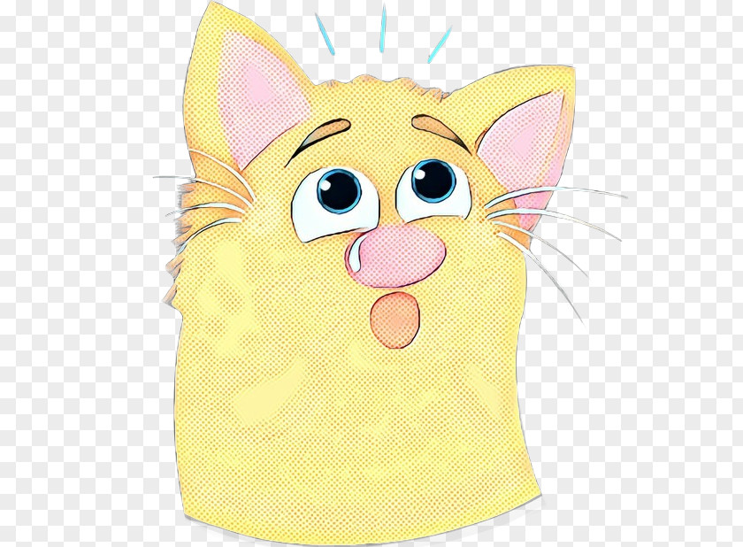 Gesture Smile Kitten Cartoon PNG