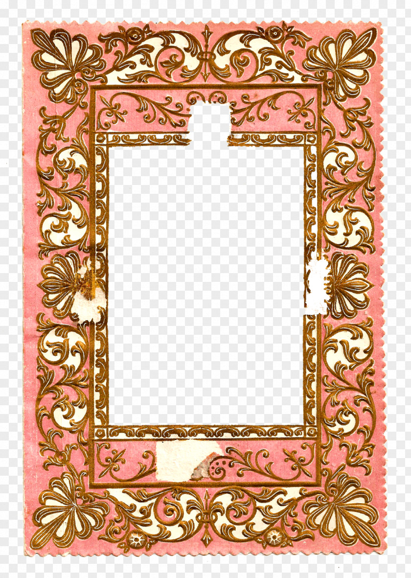 Gold Floral Picture Frames Borders And Digital Image Clip Art PNG