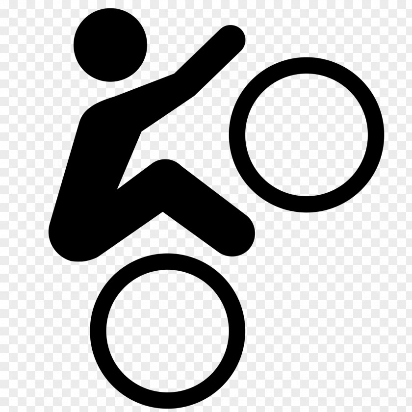 Logo Blackandwhite Bike Cartoon PNG