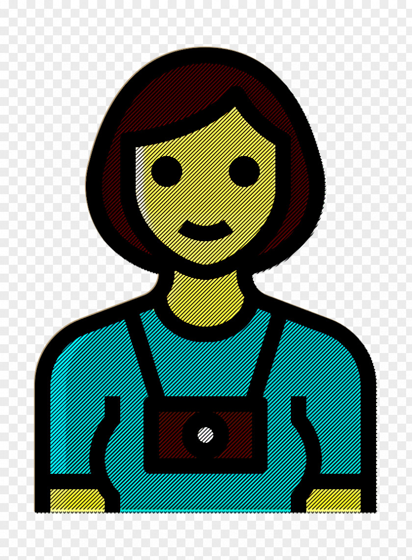 Occupation Woman Icon Tourist Photographer PNG