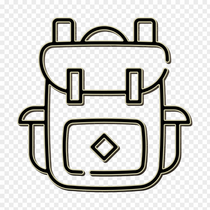 Summer Camp Icon Backpack PNG