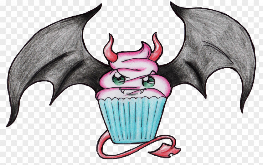 Evil Cupcake Drawing Kavaii PNG