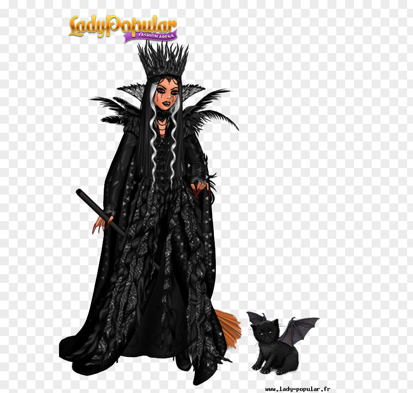 Halloween Fantasy Tour Costume Design Lady Popular PNG