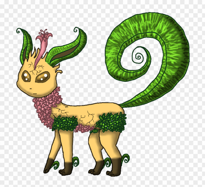 Horse Deer Cartoon Character PNG