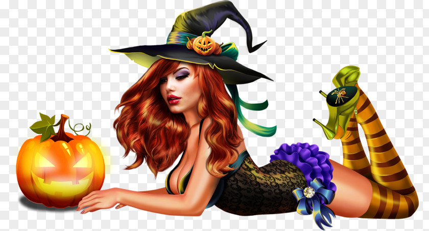 Witch Halloween Woman Clip Art PNG