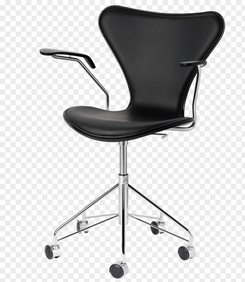 Armchair Model 3107 Chair Ant Swivel Fritz Hansen PNG