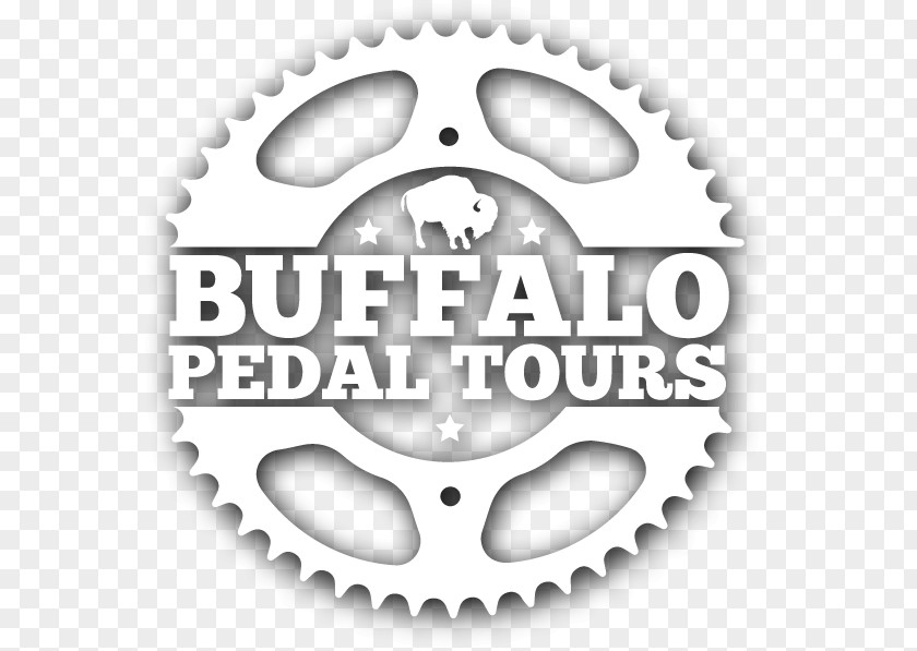 Buffalo RiverWorks Pedal Tours Bicycle Drivetrain Part The Contest Logo PNG