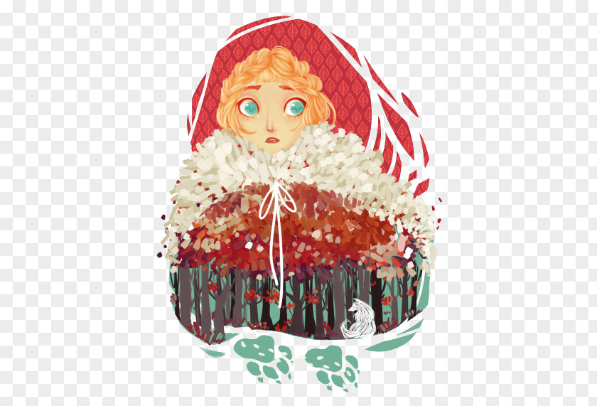 Doll Matryoshka Little Red Riding Hood Fairy Tale PNG