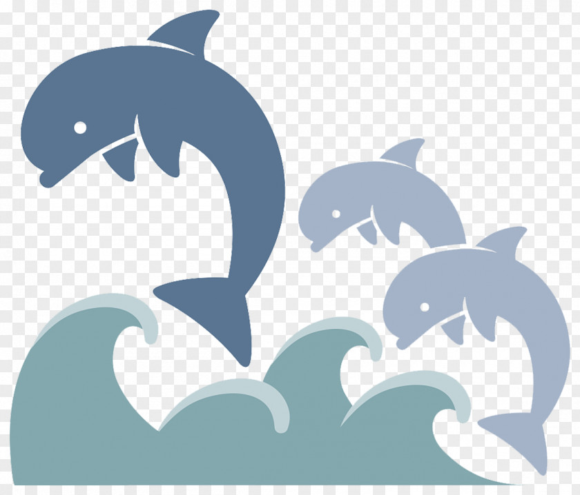 Dolphin Illustration Graphic Design PNG