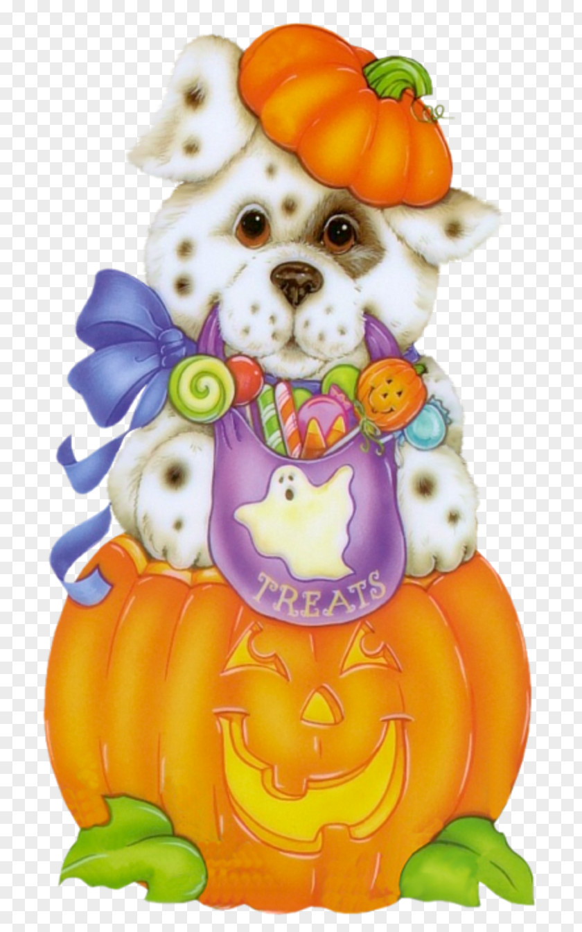 Halloween Puppy Witch Clip Art PNG