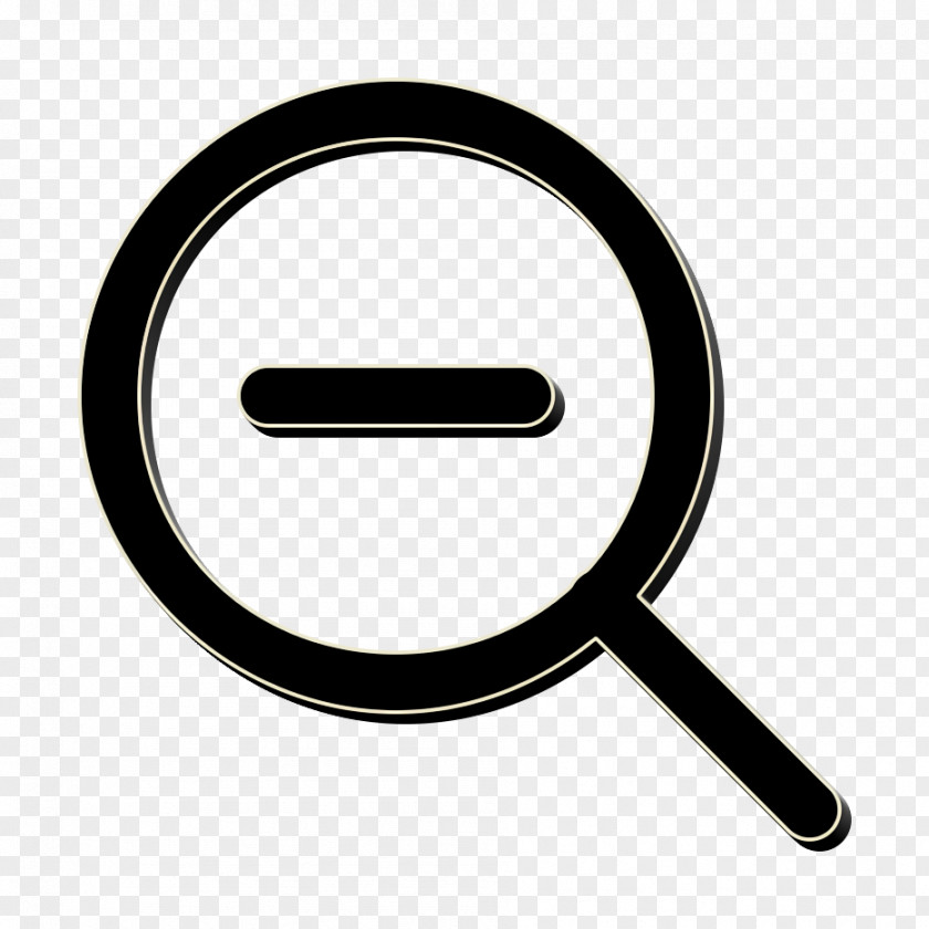 Sign Logo Magnifier Icon Out Plus PNG
