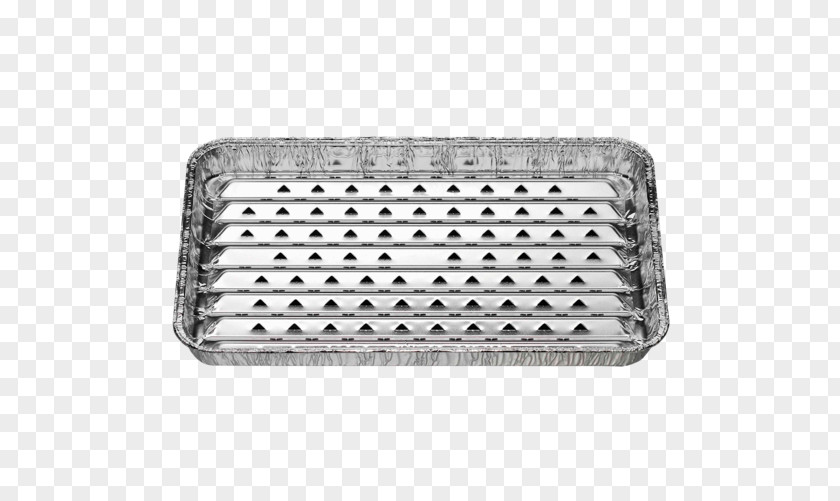 Silver Tray Rectangle PNG