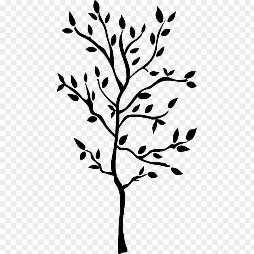 Tree Wall Decal Branch Paper Sticker PNG