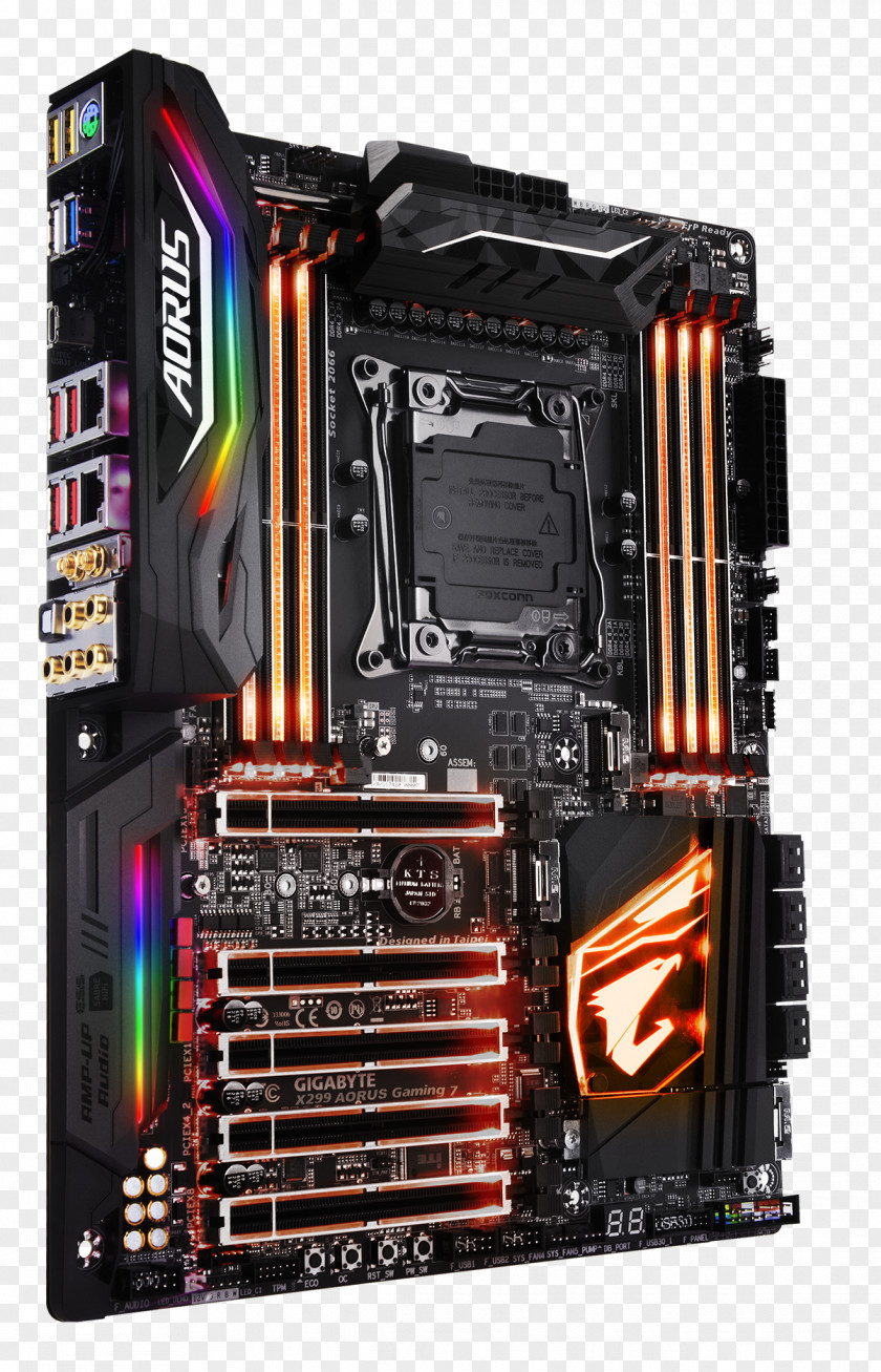 Wasd LGA 2066 Intel X299 List Of Core I9 Microprocessors TOP Gaming Motherboard AORUS 9 Gigabyte Technology PNG