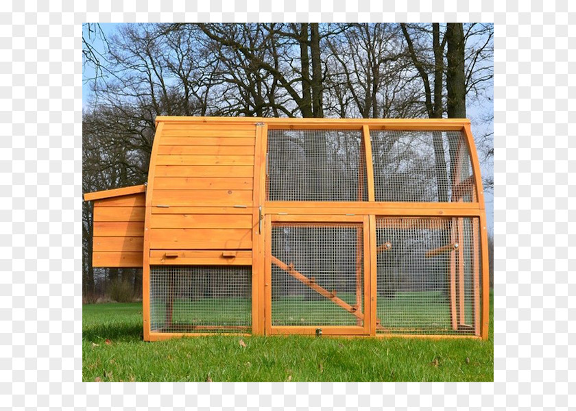 Chicken Coop Hutch Poultry Wood PNG
