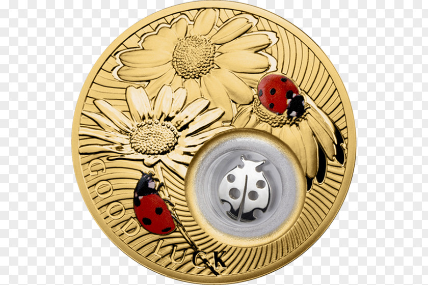 Coin Silver Ladybird Numismatics PNG