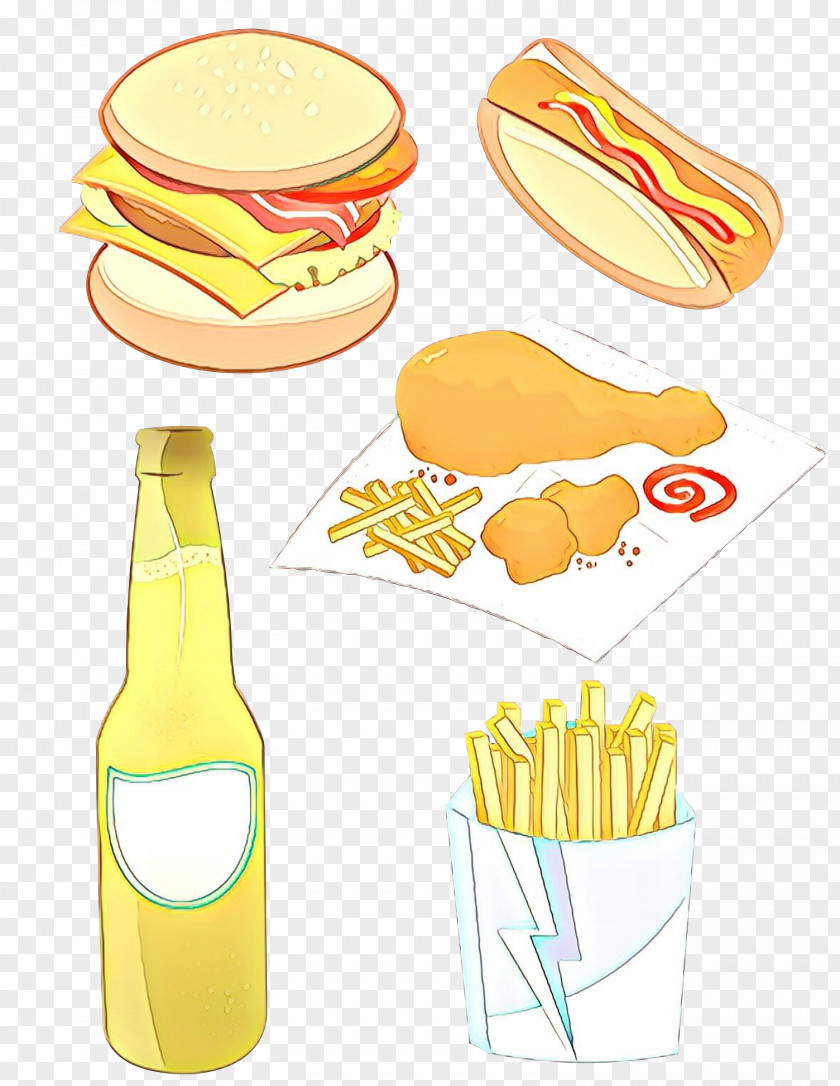 Junk Food Fast Product Clip Art PNG