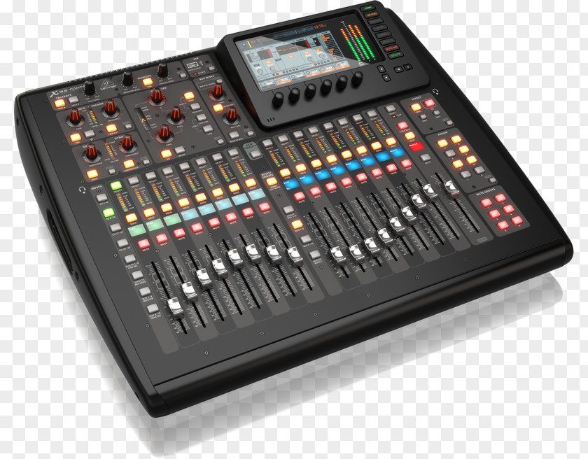 Mixer Digital Mixing Console Audio Mixers Behringer Television Channel Audiophile PNG