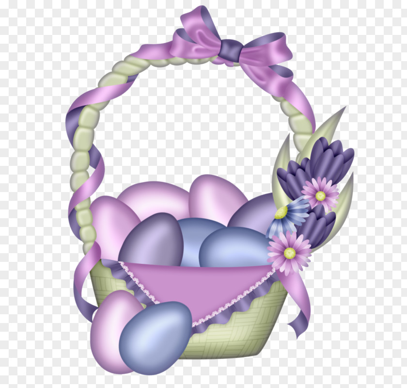 Christian Happy Easter Holiday Floral Design Pin Purple Blog PNG