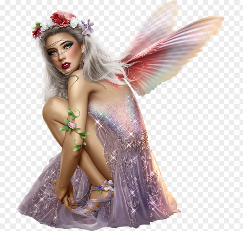 Fairy Artist Woman PNG
