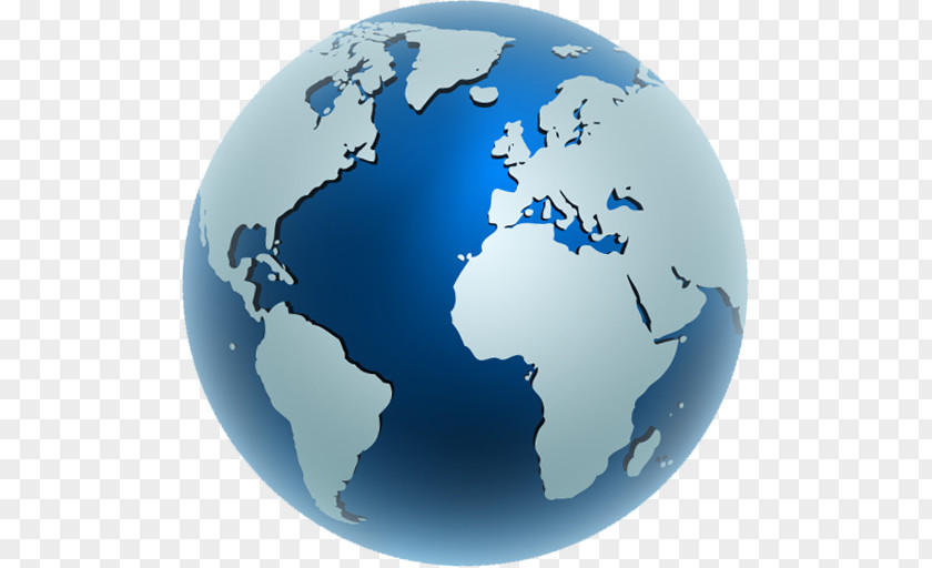 Globe World Map Vector Graphics PNG