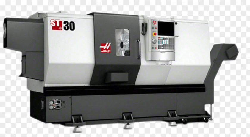Haas Automation, Inc. Computer Numerical Control Turning Milling Lathe PNG