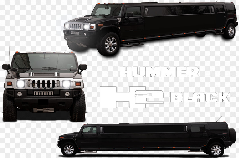 Hummer H2 SUT Car Limousine Tire PNG