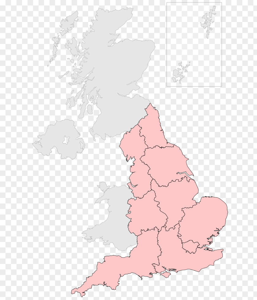 Map Regions Of England File Negara Flag Clip Art PNG