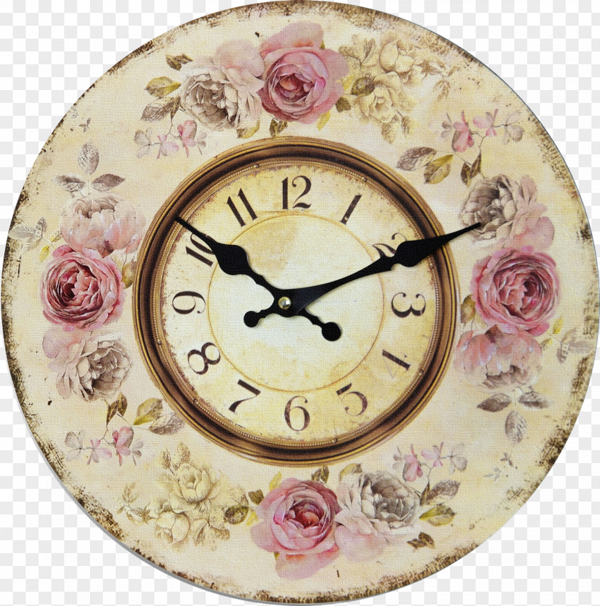 Shabby Chic Clock Rustic Furniture House PNG chic furniture House, clock clipart PNG