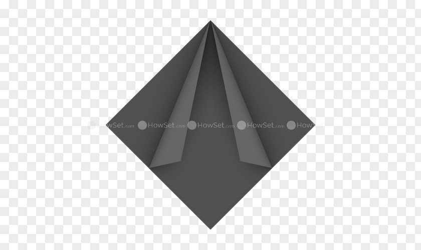 Spider Insect Paper Triangle Origami Diagonal PNG