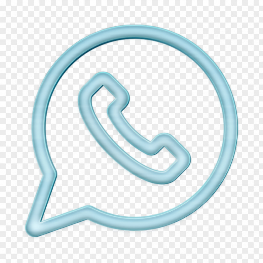 Symbol Turquoise Social Network Icon Whatsapp PNG