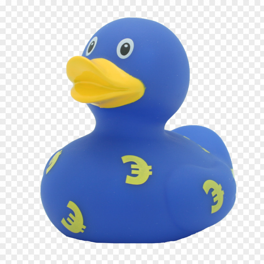 Waterside Duck Rubber Toy Natural Plastic PNG