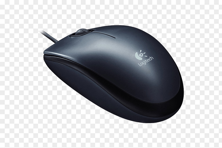 Computer Mouse Apple USB Logitech B100 Optical PNG