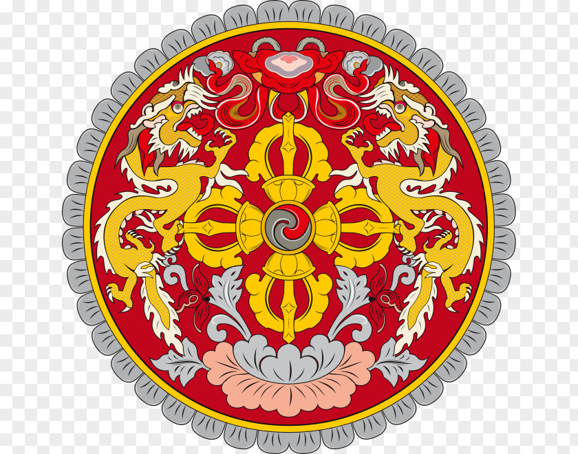 Symbol Emblem Of Bhutan Flag National Symbols PNG