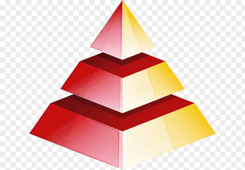 Triangle Christmas Decoration Tree PNG