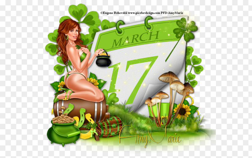 17th March Leaf Character Fiction Clip Art PNG